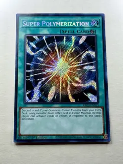 Yugioh Super Polymerization RA03-EN053 Secret Rare 1st Edition Gem Mint 💎 - Image 3