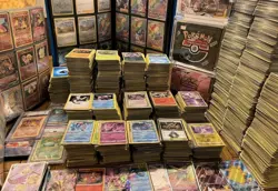 1000+ Pokemon Bulk Cards Lot | 100+ Holos/Reverse Holos! Free V/Ex- No Energy NM - Image 1