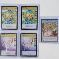 Neopets TCG Card Lot 2003 Promo Rare Common Holos Uncommon 240+ Cards WOTC - Image 3