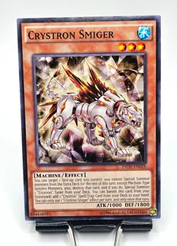 Crystron Smiger INOV-EN018 Invasion: Vengeance Common Yu-Gi-Oh! Card - Image 1