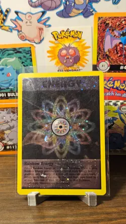 Pokemon Card Rainbow Energy (WotC 2002 Energize League Promo) Reverse Holo - HP - Image 1