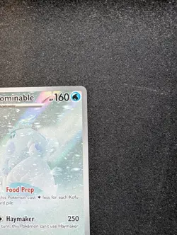 Pokemon TCG Crabominable Card 149/142 Illustration Rare, Stellar Crown - Image 2