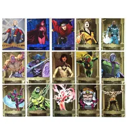 2023 SkyBox UDC Marvel Metal Universe Avengers CCG Card Lot 15PCS - Image 1