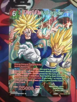 SS Vegeta & SS Trunks, Father and Son Power SPR BT25-128 Dragon Ball Super Card - Image 1