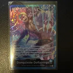 Donquixote Leader CARD OP01-060 Blue Doflamingo One Piece TCG ST-17 ST17 - Image 1
