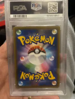 PSA 10 Gem Mint Celebi V Full Art Jet-Black Spirit Japanese Pokemon Card 175/S-P - Image 2
