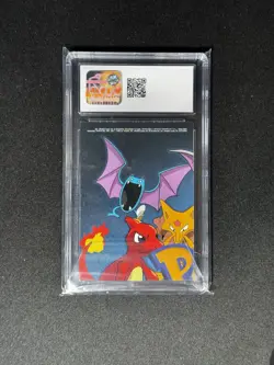 POKEMON PSA 8 POKEMON TOPPS STARYU #TV5 FOIL SERIES 1 CHARACTER CARD 1999v - Image 2