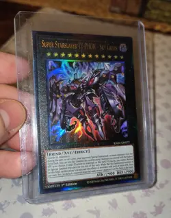 Super Starslayer TY-PHON Sky Crisis RA04-EN072 Ultimate Rare Yu-Gi-Oh! Mint - Image 1
