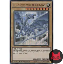 Yugioh Blue-Eyes White Dragon MVP1-ENSV4 Ultra Rare Limited Edition NM - Image 1