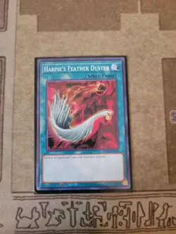 YUGIOH HARPIES FEATHER DUSTER SDBT-EN026 COMMON 1ST ED NM - Image 1