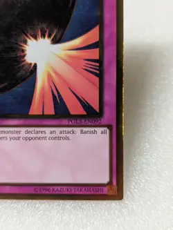 Yu-Gi-Oh Trading Card Game TCD Dark Mirror Force PGL3-EN092 1st Edition 1996 - Image 4