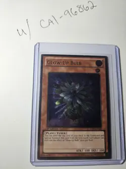 Yugioh! TCG Card Glow-Up Bulb STBL-EN018 Ultimate Rare 1st Edition - Image 2