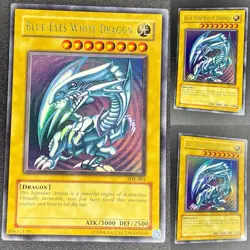 Yu-Gi-Oh! Blue-Eyes White Dragon - SDK-001 - Ultra Rare - Unlimited - Light play - Image 1