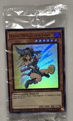 Dark Magician Girl LART-EN035 Ultra Rare Limited Edition Promo Yugioh TCG NM/M - Image 1