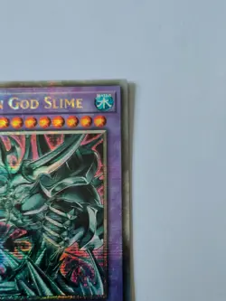 YuGiOh Egyptian God Slime RA01-EN029 Quarter Century Secret Rare 1st Edition - Image 3