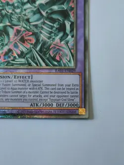 YuGiOh Egyptian God Slime RA01-EN029 Quarter Century Secret Rare 1st Edition - Image 5
