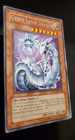 Yu-Gi-Oh! Cyber Laser Dragon DP04-EN003 Unlimited Edition NM - Image 2