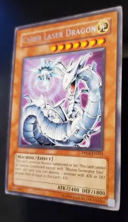 Yu-Gi-Oh! Cyber Laser Dragon DP04-EN003 Unlimited Edition NM - Image 3