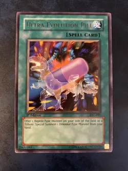 Yu-Gi-Oh! Rare 1st Edition Ioc-097 Ultra Evolution Pill Near Mint - Image 1
