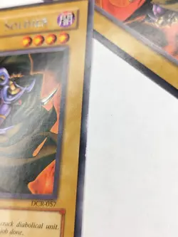 Yu-Gi-Oh! TCG Archfiend Soldier DCR-057 1st Edition Rare LP X2 - Image 4