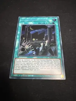 BLCR-EN007 Clockwork Night Secret Rare 1st Edition YuGiOh - Image 1
