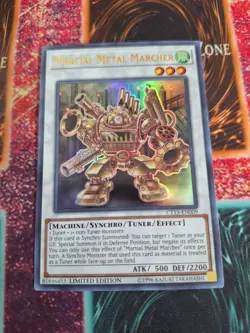 Yu-Gi-Oh! Martial Metal Marcher CT15-EN009 Limited Ultra Rare Near Mint a1/ - Image 1