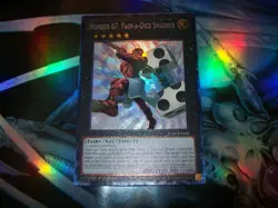 Number 67: Pair-A-Dice Smasher 1st Edition Collector's Rare JUSH-EN058 Yu-Gi-Oh! - Image 1