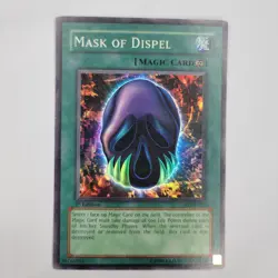 Yu-Gi-Oh! TCG MASK OF DISPEL LON-017 1st Edition LP - Image 1