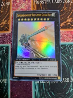 Yu-Gi-Oh! TCG Superdreadnought Rail Cannon Gustav Max JUMP-EN062 Ultra Rare NM - Image 1