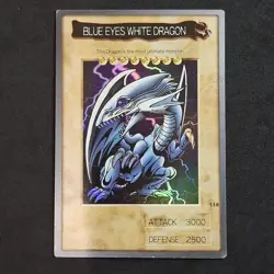 Blue Eyes White Dragon 118 Holo Foil Super Yu-Gi-Oh! Bandai Carddass Japanese - Image 1