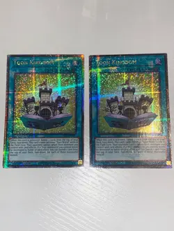 YUGIOH Quarter Century Rare Toon Kingdom MP24-EN006 1st Edition (X2) - Image 1