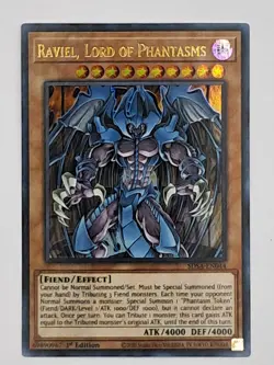 Raviel, Lord Of Phantasms SDSA-EN044 Ultra Rare 1st Edition Near Mint Yu-Gi-Oh! - Image 1