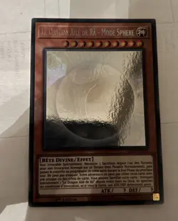 Yu-Gi-Oh LE DRAGON AILE DE RA - MODE SPHERE - GFP2-FR180 - GHOST NM/M RESERVE - Image 3
