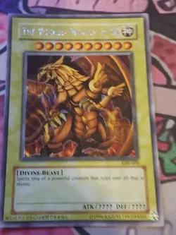 The Winged Dragon of Ra - GBI-003 - Secret Rare - Lightly Played - Promo JP/EU - Image 1