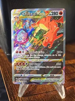 Charizard VSTAR - SWSH262 - Black Star Promo - NM - Pokemon FULL ART - Image 3