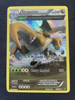 Dragonite 52/108 Holo Rare XY - Roaring Skies Pokemon Card - Lightly Played - Image 3