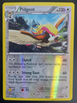Pidgeot 77/106 Reverse Holo XY Flash Fire Near Mint Pokemon TCG - Image 1