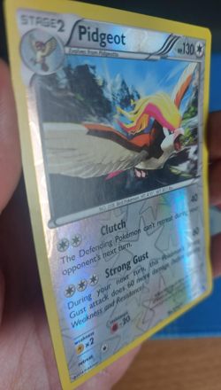 Pidgeot 77/106 Reverse Holo XY Flash Fire Near Mint Pokemon TCG - Image 3