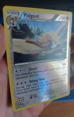 Pidgeot 77/106 Reverse Holo XY Flash Fire Near Mint Pokemon TCG - Image 4