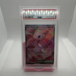 2023 POKEMON MEW EN-151 ULTRA RARE #193 MEW EX PSA 9 - Image 1