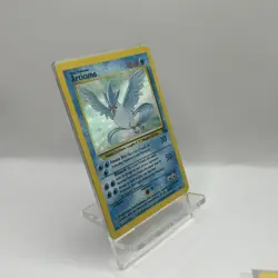Pokemon TCG Articuno Fossil 2/62 Unlimited Holo Rare 1999 Vintage WOTC MP - Image 2