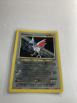Skarmory 13/111 Holo Rare Neo Genesis Pokemon Card NM MINT - Image 1