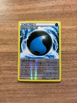 Splash Energy 113/122 Breakpoint Reverse Holo Uncommon Pokemon Card English MP - Image 1