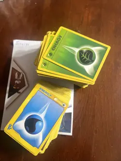 Bulk Vintage Pokemon Energy Card Lot WOTC Base Set Through E Series 1995-2000 - Image 1