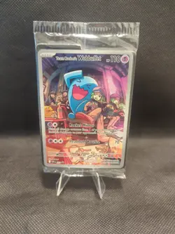 Pokemon TCG Team Rockets Wobbuffet ETB Promo 203 - Image 1