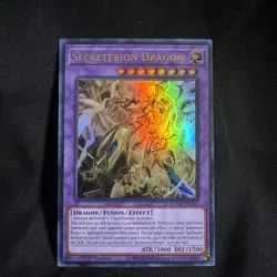 Yugioh! Secreterion Dragon Duelist Advance DUAD-EN037 NM 1ST ED - Image 1