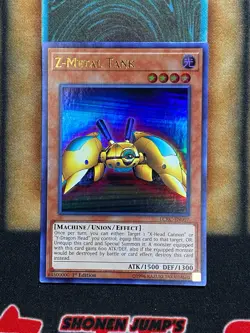 Yugioh Z-Metal Tank LCKC-EN007 Ultra Rare 1st Ed NM - Image 1