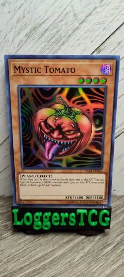 Yu-Gi-Oh! Mystic Tomato / DASA EN046 UNLIMITED LP - Image 1