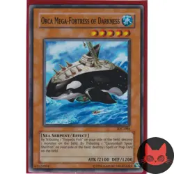 Yugioh Orca Mega-Fortress of Darkness IOC-084 Super Rare NM - Image 1
