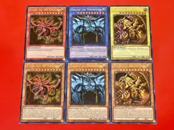 The Winged Dragon Of Ra + Obelisk + Slifer | Both Version | Ultra Rare | YuGiOh! - Image 1